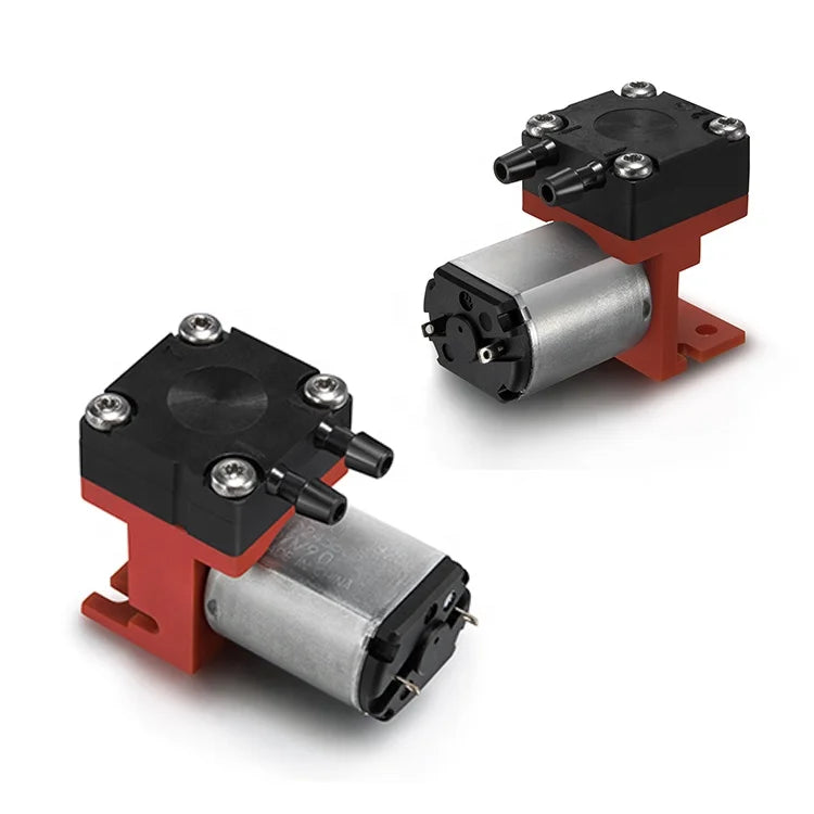 VOC/Hand-held Instruments Electric Low Pressure Diaphragm Air Pump Portable DC Brush Motor Laboratory Oil Free Vacuum OEM