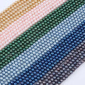 Zhuji Dyed  Freshwater Loose Pearls Colorful 6-7mm Near Round Strands  for Jewelry Making R.GEM. High Luster Little Flaws