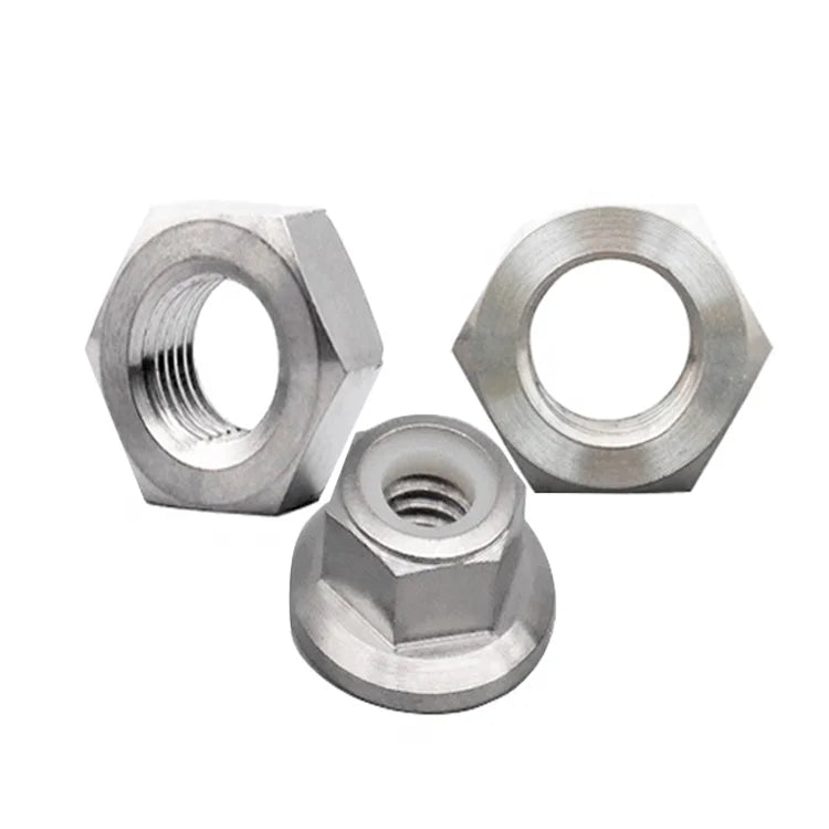 High Quality High Strength Polished Titanium Nut for Automotive Industry