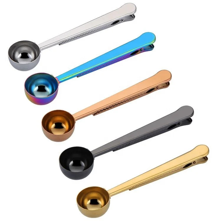 Hot Selling in  Stainless Steel Coffee Spoon Coffee Scoop Clip