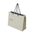 Luxury Eco-Friendly Recyclable Kraft Paper Bag with Handle Custom Logo and Ribbon for Food Packaging for Juice and Shoes