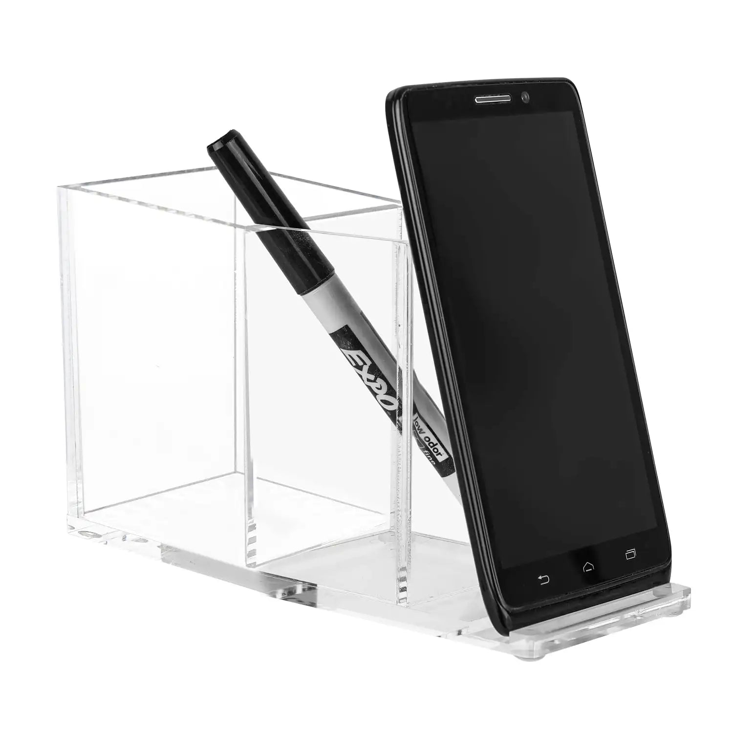 Acrylic Pen Phone Holder Factory Wholesale Custom Waterdale Collection Lucite Matches Candle Holder Acrylic Storage Holder Box