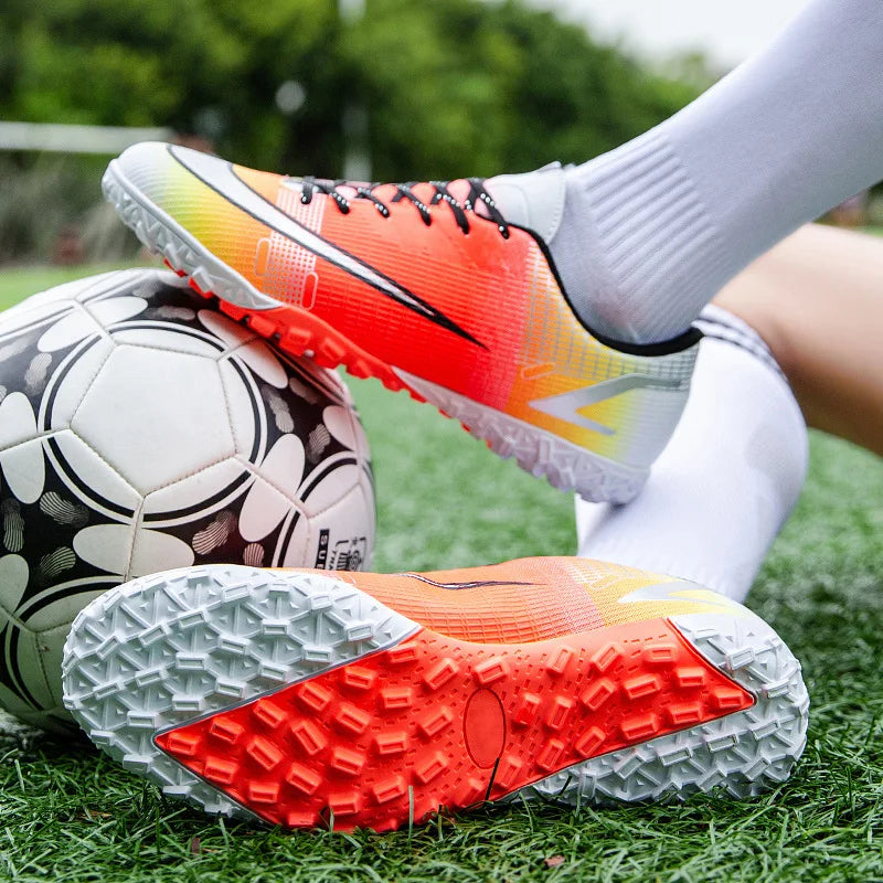 Factory Foreign Trade New Children's Soccer Shoes Primary and Secondary School Students TF Training Shoes