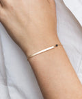 Engraved Bar Stainless Steel Bead Bracelet Women Custom Trendy Gold Nameplate Minimalist Jewelry Wholesale Adjustable Bracelet