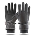 Custom Riding Mittens Men Touch Screen Warm Polar Fleece Gloves Windproof Winter Gloves Thickening Gloves
