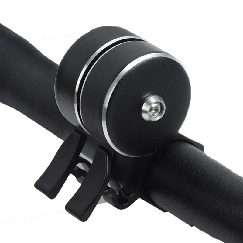 120dB Loud Double Horn Cycling Safety Alarm MTB Mountain Road Bike Handlebar Bicycle Bell Accessory Made of Alloy