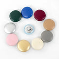 Meetee BD227 11-28mm Garment Accessories DIY Decoration Sewing Material Leather Wrapping Button Blouse Coat Colored Round Button
