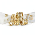 M2 M3 M4 M5 M6 M8 Brass Threaded Heat Stake Heat Set Insert for Plastic
