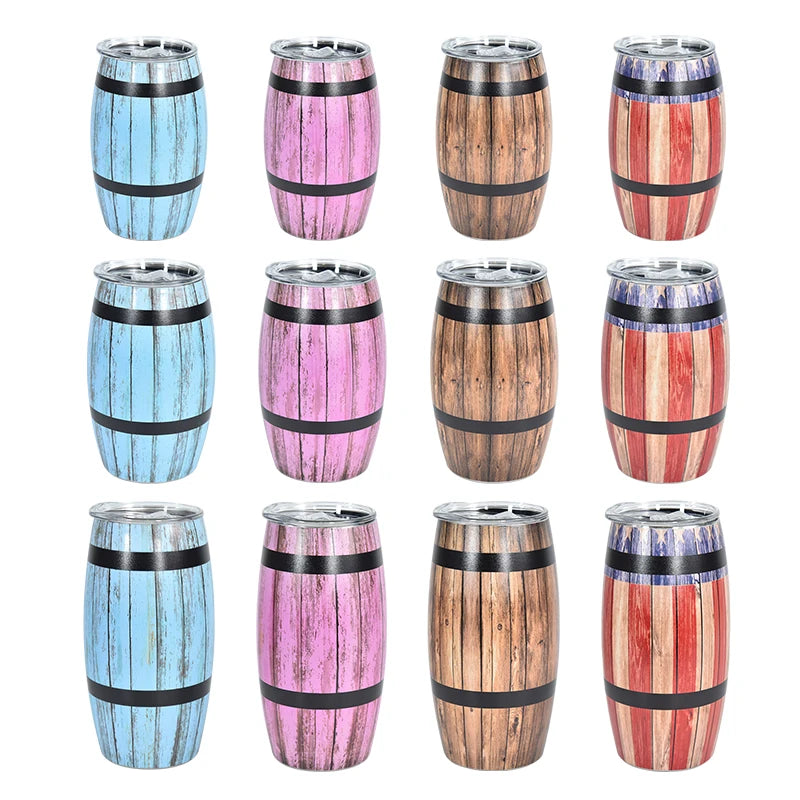15oz 20oz 25oz Stainless Steel Tumbler Rugby Shape Beer Jug Vacuum Insulated Drinking Cups Coffee Mug Customize logo Color