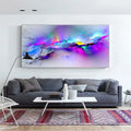 Modern Abstract Color Blue Cloud Wall Art Landscape Posters and Prints Wall Painter House Decorative Paintings