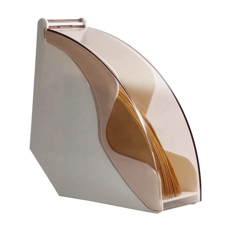 High Standard Factory Directly Supply Wholesale Coffee Filter Paper Ho Dispenser Rack Stand Hand Drip Coffee Filter Paper Holder