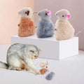 Catnip Cat Mouse Toys Pet Plush Cat Toy Interactive Training Cat Mouse Chew Toys