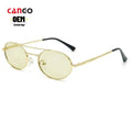 Wholesale Hot Selling Metal Round Sunglasses PC Lens UV400 Protection Custom Logo Driving Fashion Outfit Eyewear B2B OEM