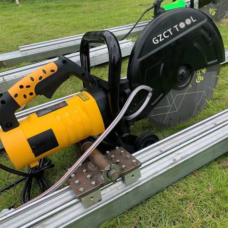 GZCT DC355 14 Inch 3000W Concrete Wall Chaser Portable Cement Cutter for Fast Slotting & Precise Grooving