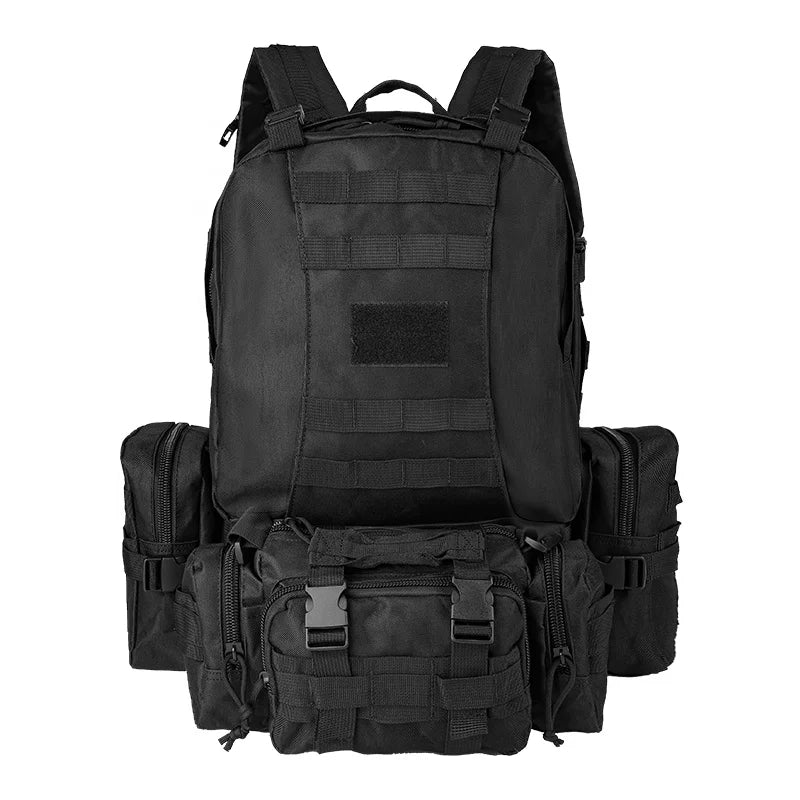 YAKEDA Outdoors Heavy Duty Tactical Backpack MOLLE Design EDC Bugout Bag for Camping Hunting Mountaineering Tactical Backpack