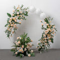 New Style Artificial Silk Table Flower Runner for Wedding Decor