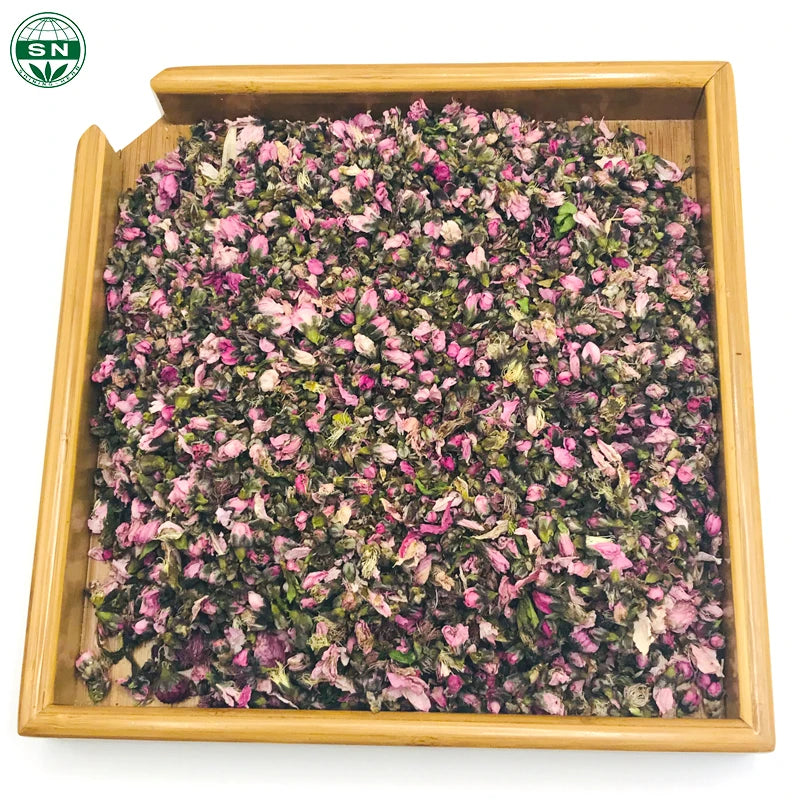 High Quality ISO9001 Certified Handmade Peach Flower Tea Loose-leaf Health Tea Natural Flavor Keep Young Top Grade Shining Herb