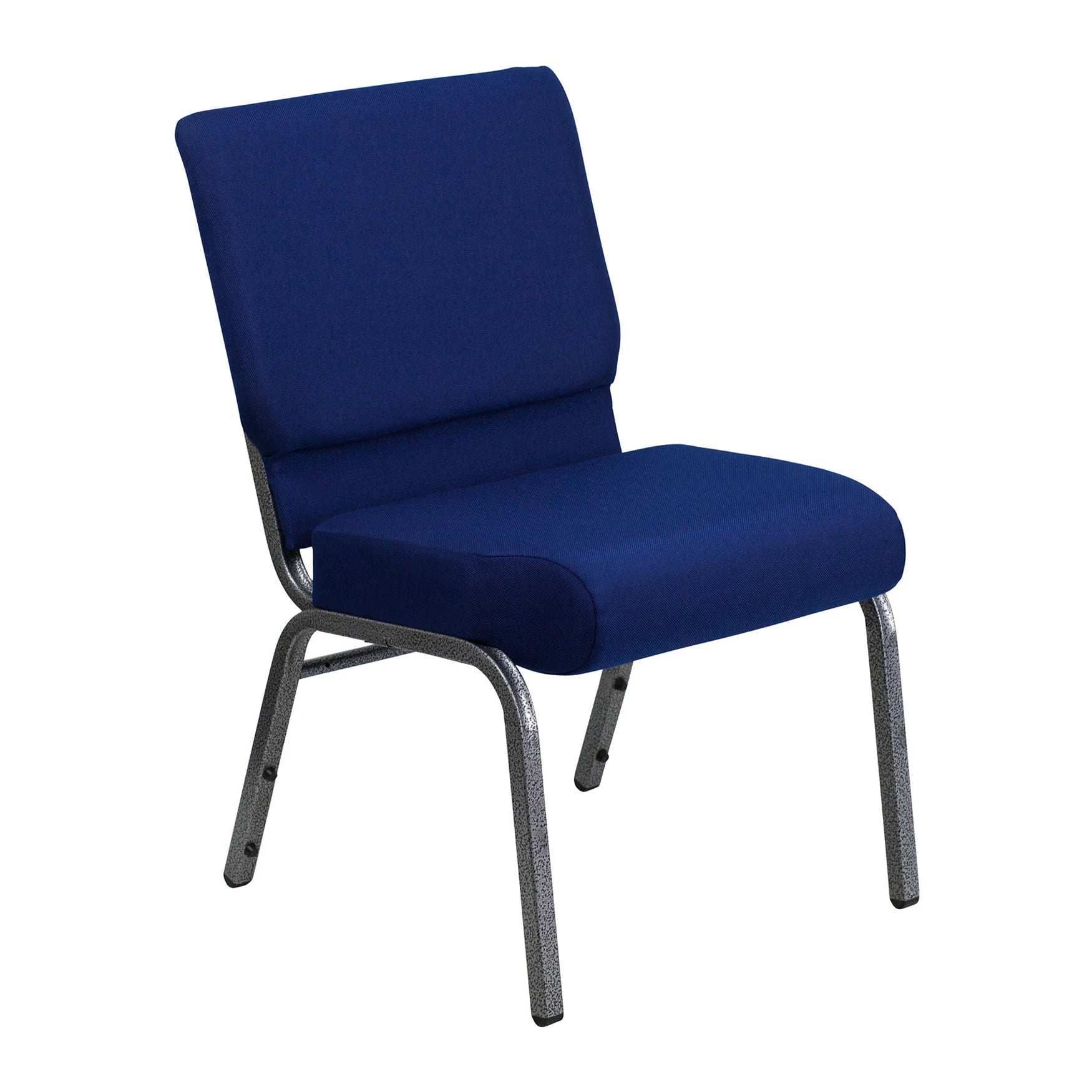 Wholesale Modern Metal Stackable Fabric Folding Chair Customized Size Economical for Church Living Room Dining Theater Furniture