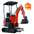2 Ton 3 Ton 4 Ton Mini Digger Price Closed Cab Mini Excavator with EURO 5/EPA