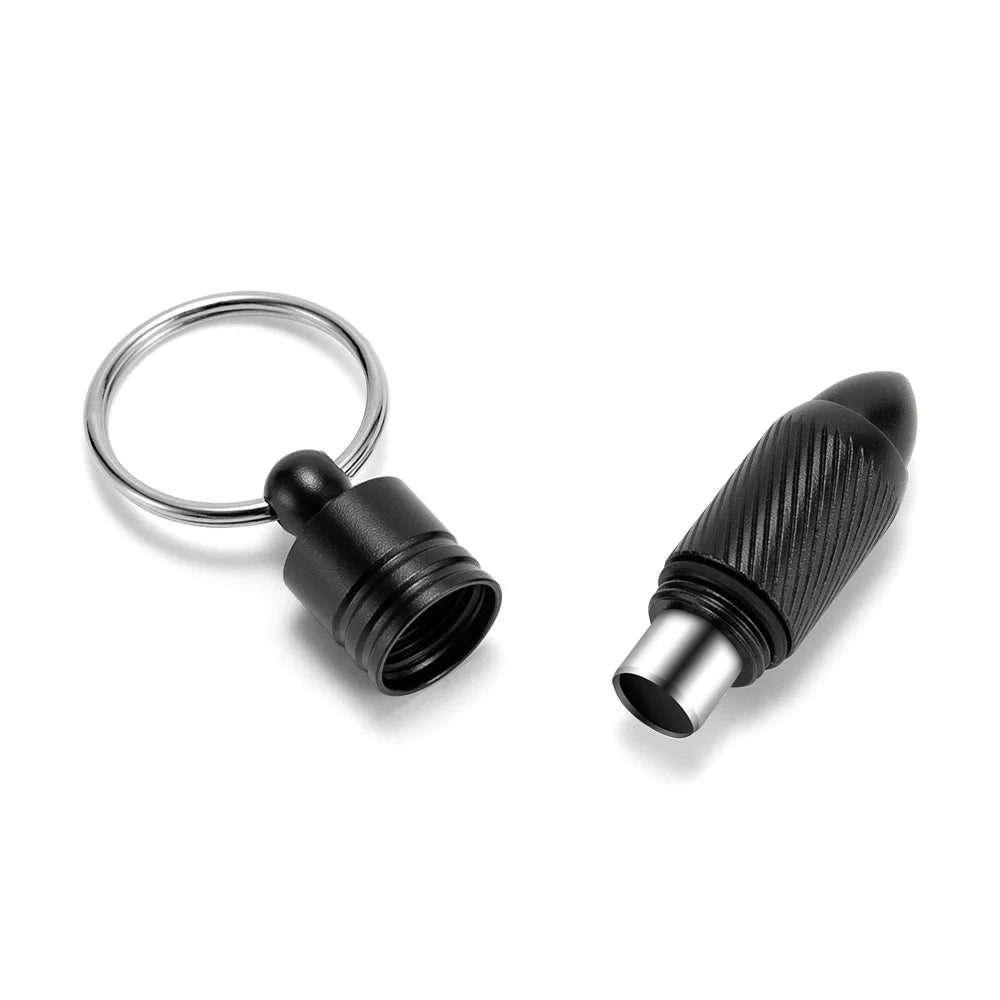 CIGARLOONG Portable Zinc Alloy Mini Sharp Cigar Drill Customizable Logo Cigar Accessories with Double Blade Feature