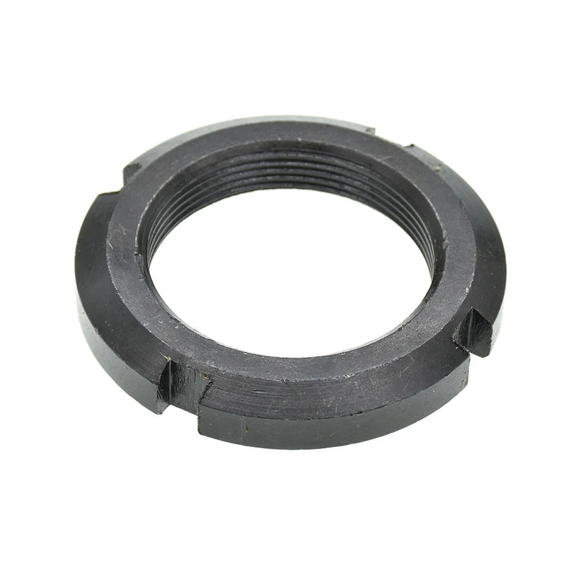 SDPSI Pack of 1/2/3pcs DIN981 Slotted Nut Carbon Steel M10-M40 GB812 Four Slot Nut for Various Sizes