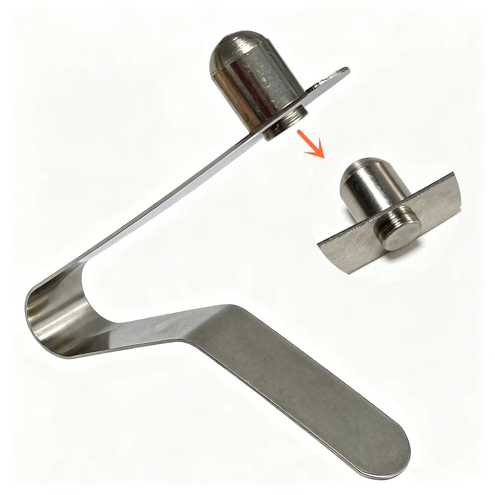 Double Beads Button Clips Tent Pole Push Button Spring Retaining Snap Buttons Tube Locking Pins Spring Clip