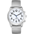 Real Human Voice English/German/French Atomic Talking Watch  With Clear Loud Alarm Watch Visually Impaired and Old People