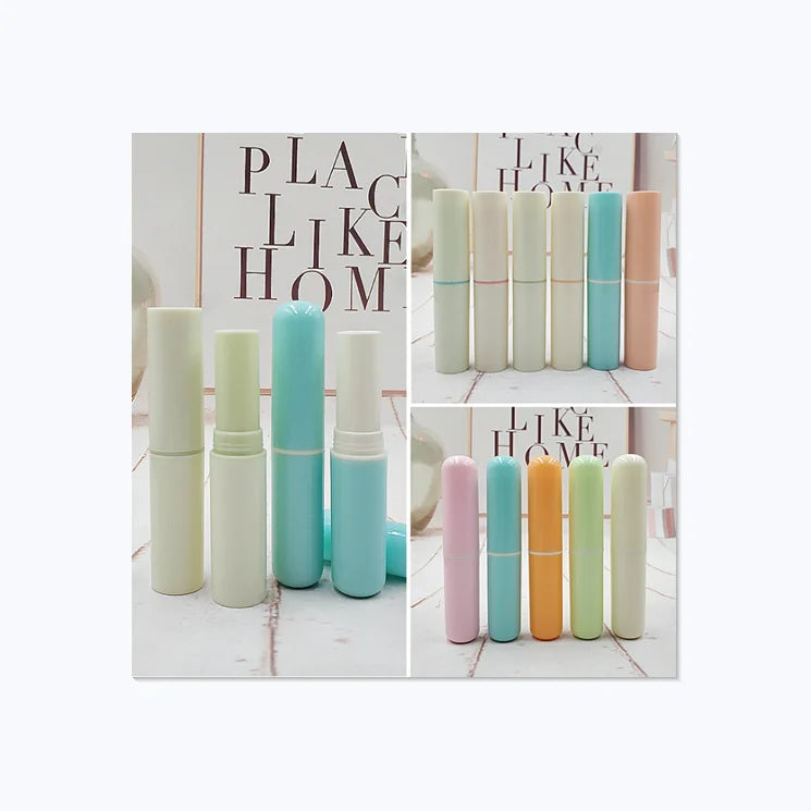 3g Plastic Lipstick Tube PP Lip Balm Container  Empty Lip Gloss Tube