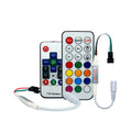 Mini 14-Keys RF Remote LED Pixel Strip Controller DKY DC5-24V LED Pixel SPI Controller WS2811 Ucs1903 WS2811 16703IC Dimmers