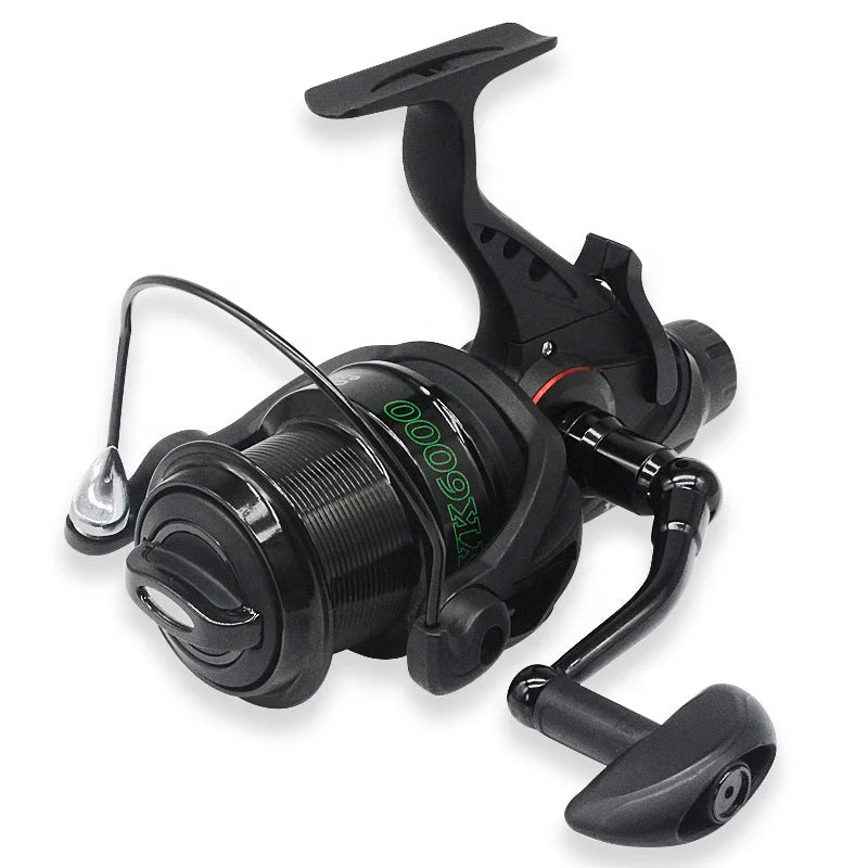TAKEDO HS01 Metal Wire Cup Metal Handle Carp Fishing Reel Spinning Fishing Wheel Sea Reel Fishing Spinning Reel