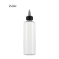 PET Empty Squeeze Tattoo Ink Plastic Bottle 30ml 60ml 100ml 120ml Capacities with Nozzle Twist Cap for Lotion Use MOQ 100pcs