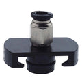 Styles Aluminum Alloy Material Dispensing Parts 5cc Barrel Adapter Fitting with O-Ring