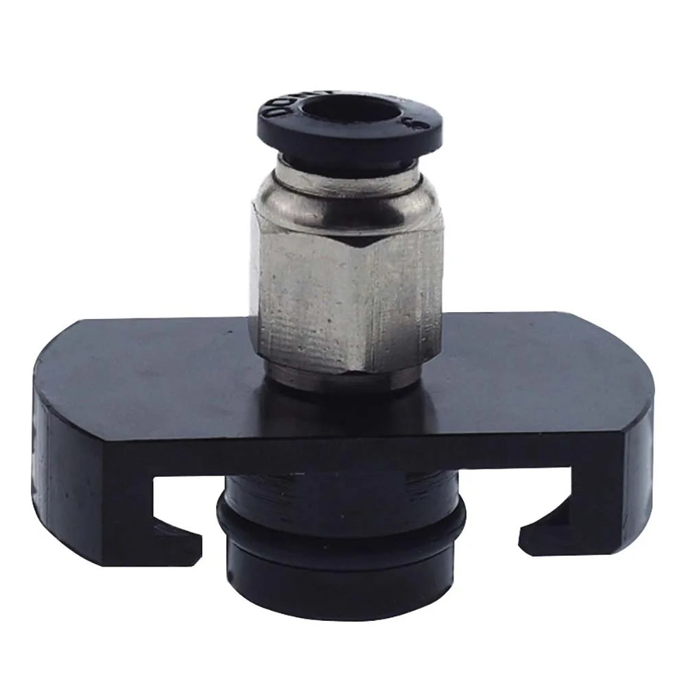 Styles Aluminum Alloy Material Dispensing Parts 5cc Barrel Adapter Fitting with O-Ring
