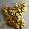 Manufacturers Spot Decoration Flower Silk Plant Faux Banyan Tree Artificial Leaf for Outdoor Decoration