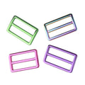Tri Glide Buckle Adjustable Square Tri-glide Slider Buckle for Bag Strap Webbing
