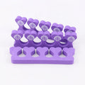 Ziri Factory Supply Colorful Printing EVA Nail Art Tools Gel Nail Separator 100x30x8mm ISO9001 Certified for Toe Use