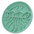 SparkPro 2024 Unique Jellyfish Design Custom Cute Pet Bowl 2-in-1 Round Silicone Slow Feeder and Water Bowl for Dogs