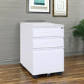 Office Mobile Pedestal Assembled Movable Cabinet Drawer Metal Cabinet