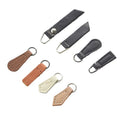 Custom Puller PU Leather Label Bag Clothing Puller Zipper Pull Tail Luggage Accessories Various Styles