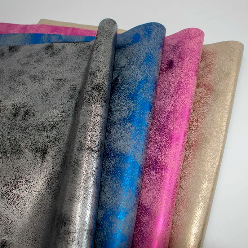 Yangbuck Pu Leather Bronzing Artificial Pu Leather for Shoes