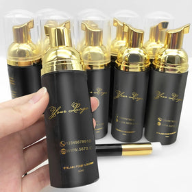 Medylashes Custom Private Label Vegan Tear-Free Oil-Free Cruelty-Free Eyelash Extension Cleanser Shampoo with Foam