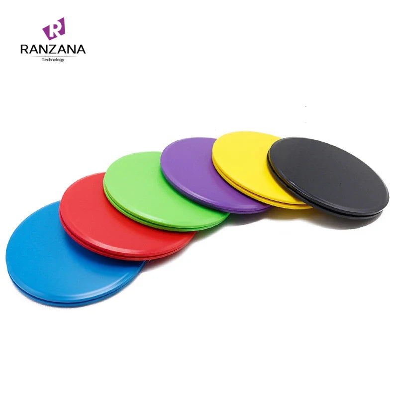 Custom Gym Fitness Workout Exercise Core Sliders ABS Material Gliding Discs for Sliding Gliding Workouts