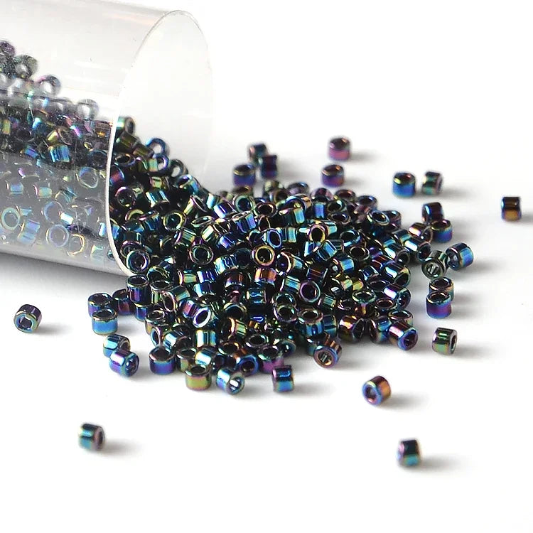 MIYUKI 11/0 Delica Seed Beads for DIY Jewelry Making and Glass Beads for Bracelets Making