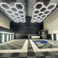 Customized High-strengh Garage Floor Tiles Plastic Interlocking PVC Flexible Garage Flooring for Car Wash Shop