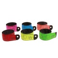 LED Luminous Night Running Armband Lighting Slap Bracelet USB Rechargeable Glow in the Dark Safety Sports Wristband