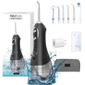 H2ofloss Professional Oral Irrigator USB Rechargeable Water Floss Oral Irrigator Electric Water Dental Flosser