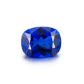 Customized Lab Created Loose Gemstones Sapphire Gems Cushion Shape for Jewelry Making in Stock