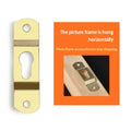 X0909 TS-K104 Metal Picture Frame Hanger Big Size Photo Frame Hanging Hook Mirror Hangers -15*56mm
