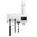 Multifunctional Toothbrush Holder Plastic Bathroom Sets Home Hotel Use Automatic Toothpaste Squeezer Toothbrush Box USB