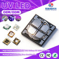 High-Power 8W UVLED SMD LED Flashlight Lamp Bead UVA 5050 Purple Light 395nm Four-Core High-Power UV Bead